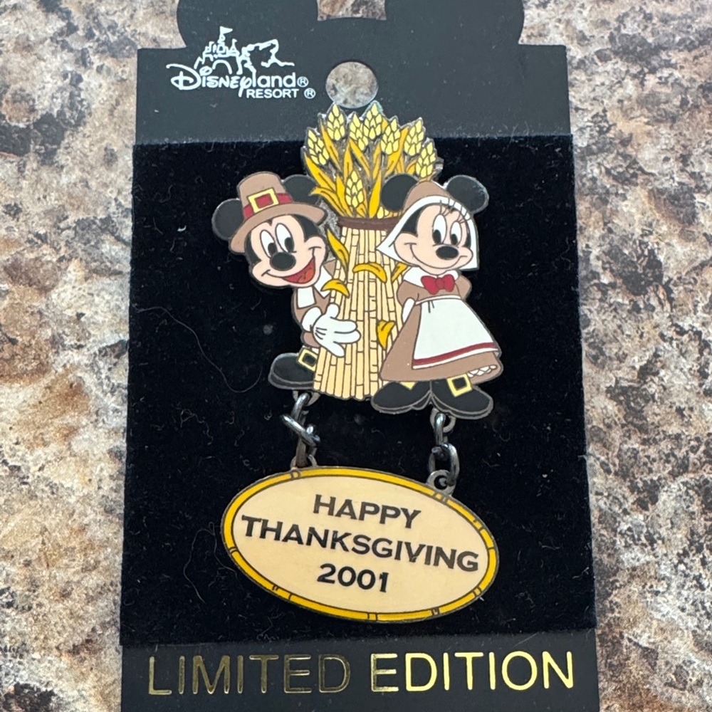 Disneyland Resort Limited Edition Thanksgiving Pin
